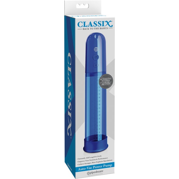 CLASSIX AUTO VAC POWER PUMP BLUE